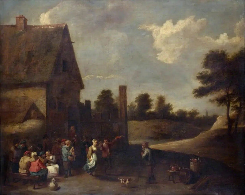 Çiftçiler Şenlikte - David Teniers le Jeune