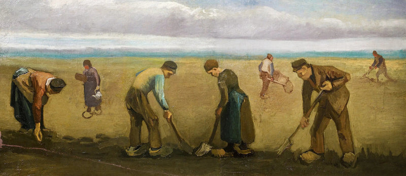 Patates diken köylüler - Vincent van Gogh