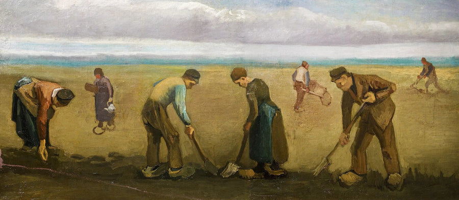 Patates diken köylüler - Vincent van Gogh