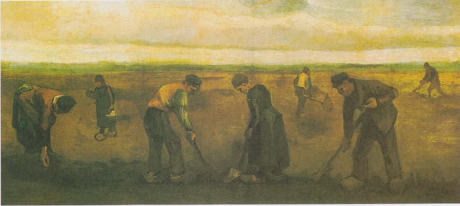 Patates diken köylüler - Vincent van Gogh