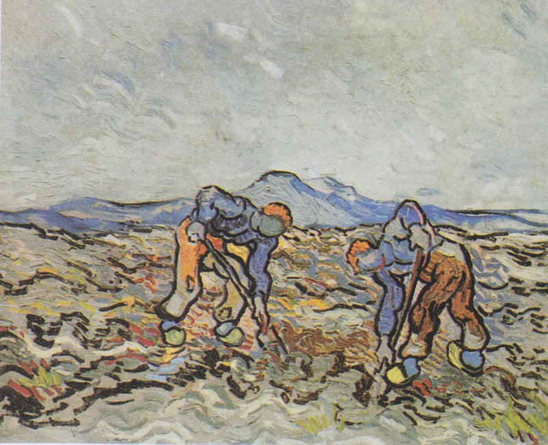 Patates toplayan köylüler - Vincent van Gogh