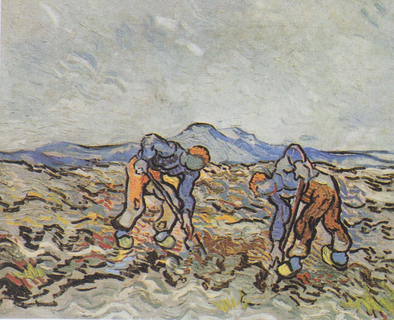 Patates toplayan köylüler - Vincent van Gogh