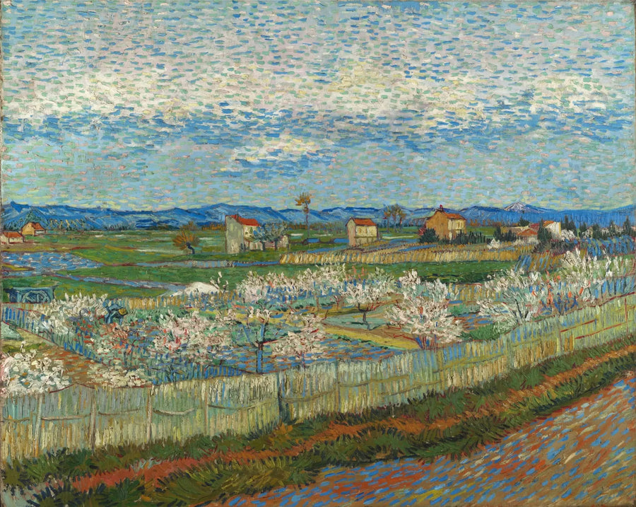 Çiçek Açan Şeftaliler - Vincent van Gogh