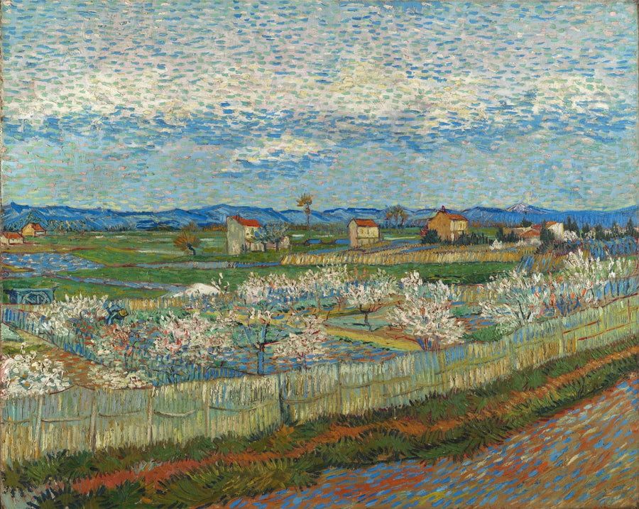 Çiçek Açan Şeftaliler - Vincent van Gogh
