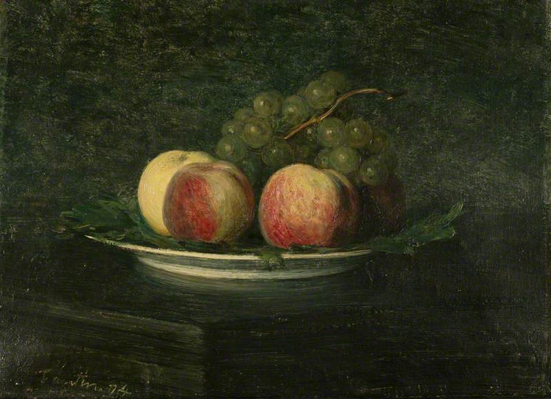 Pêches et raisins - Henri Fantin-Latour