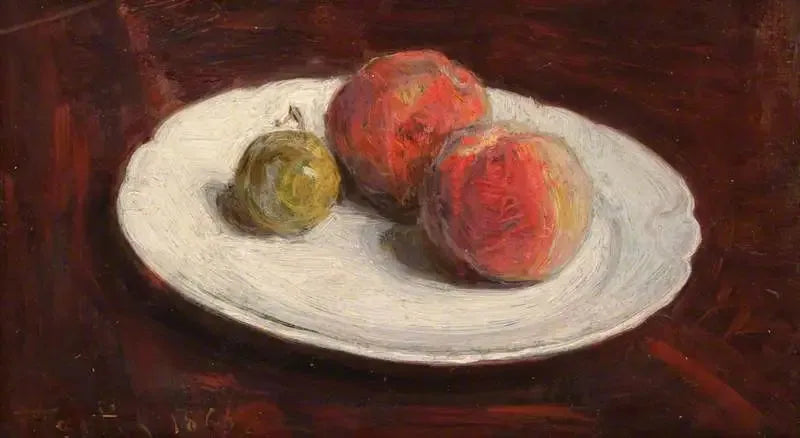 Şeftali ve Kral erikleri - Henri Fantin-Latour