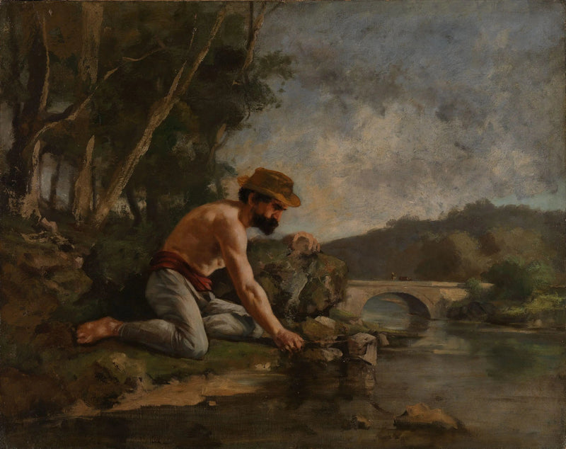 İp Balıkçısı - Gustave Courbet