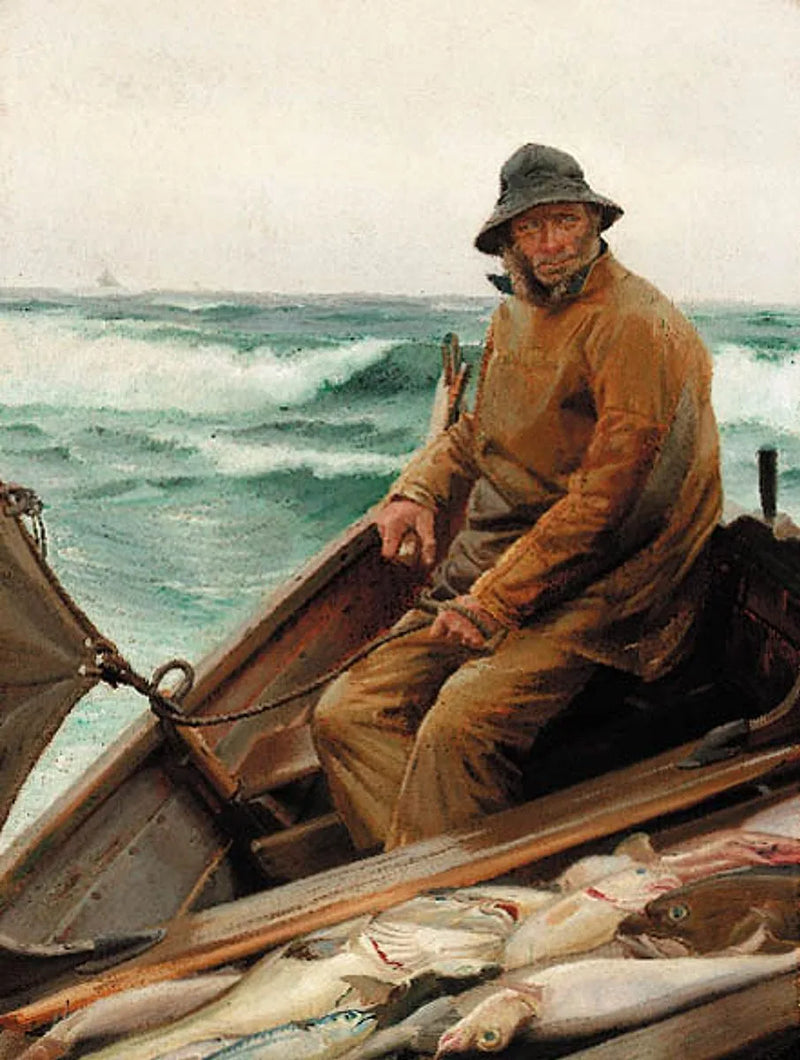 İşten Dönen Balıkçı - Michael Peter Ancher