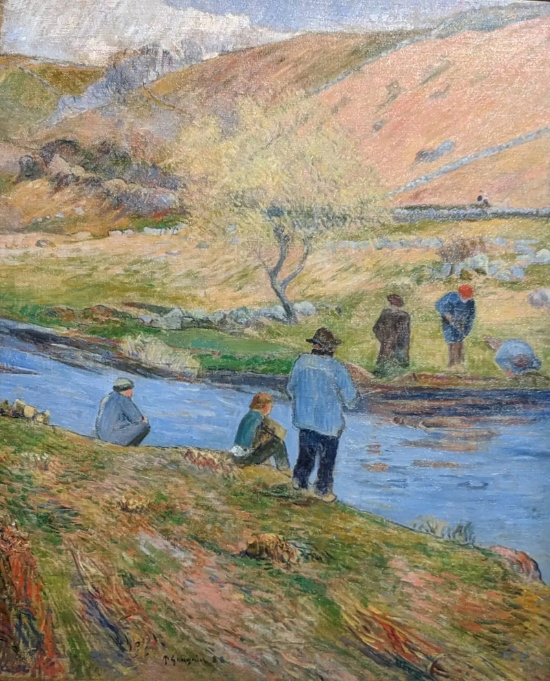 Breton Balıkçılar - Paul Gauguin