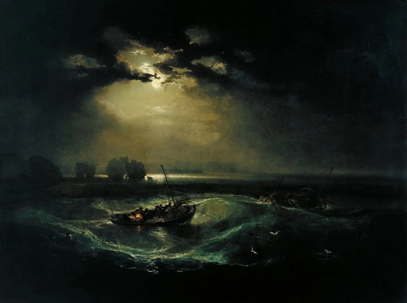 Denizde Balıkçılar - J. M. W. Turner
