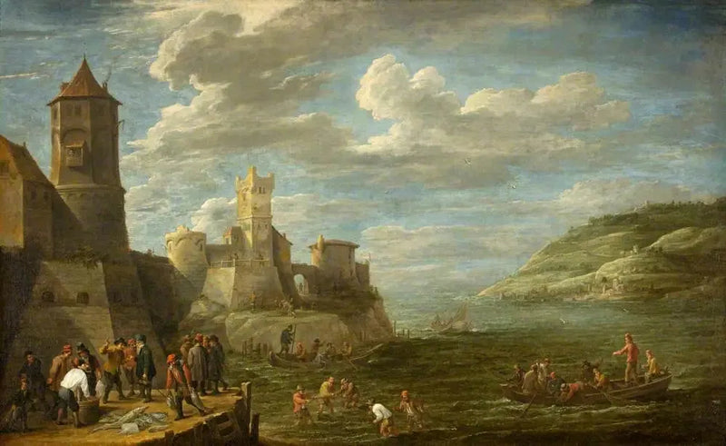 Balıkçılar İskelede - David Teniers le Jeune