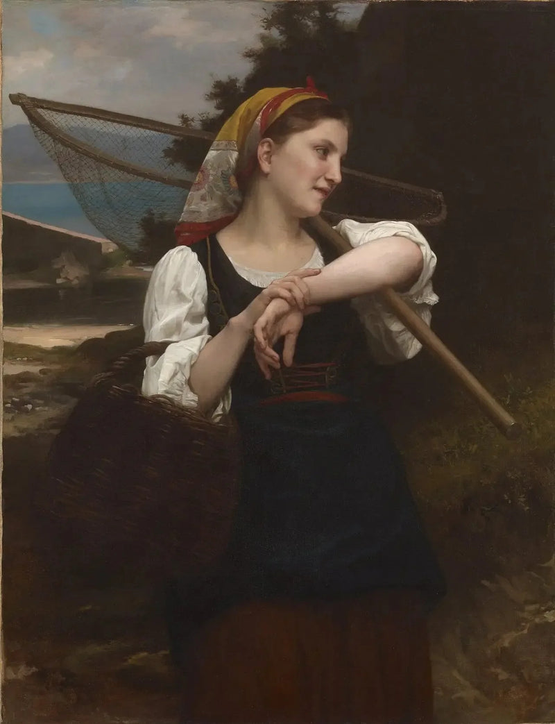 Balıkçı Kadın - Bouguereau