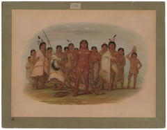 "Peignez-moi" - Apachee - George Catlin
