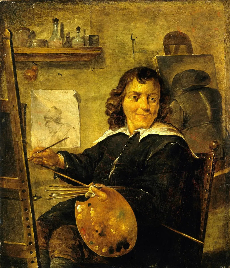 Atölyesinde Ressam - David Teniers le Jeune