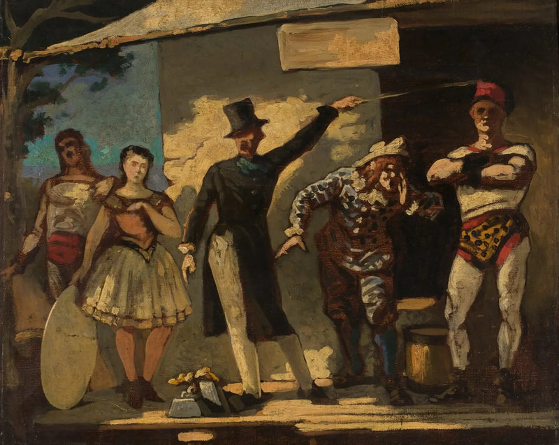 Honoré Daumier Tablosu - Honoré Daumier