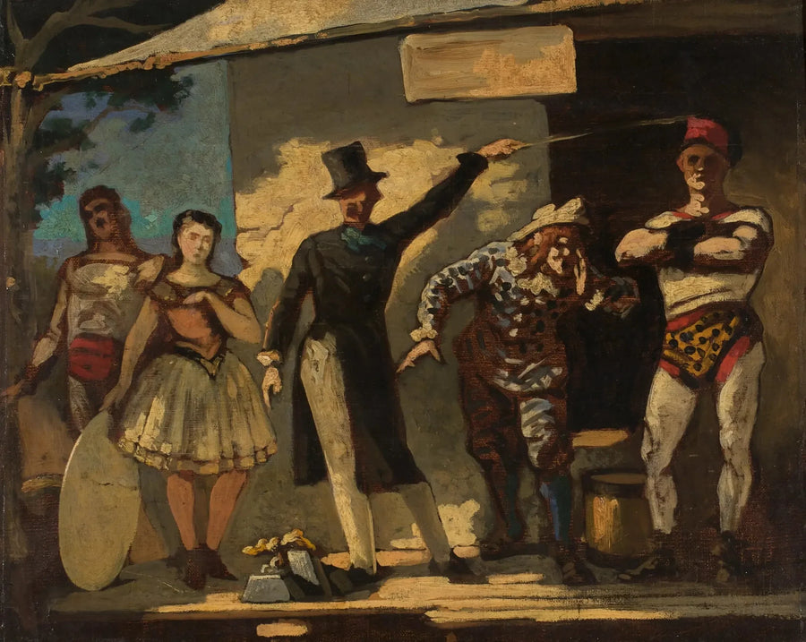 Honoré Daumier Tablosu - Honoré Daumier