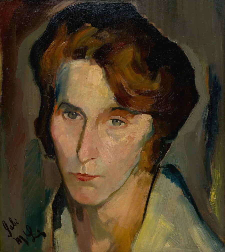 Sanatçının Annesinin Tablosu - Max Liebermann