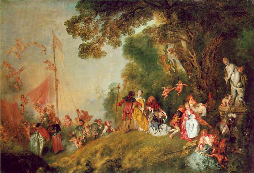 Cithera Adası'na Hac - Antoine Watteau