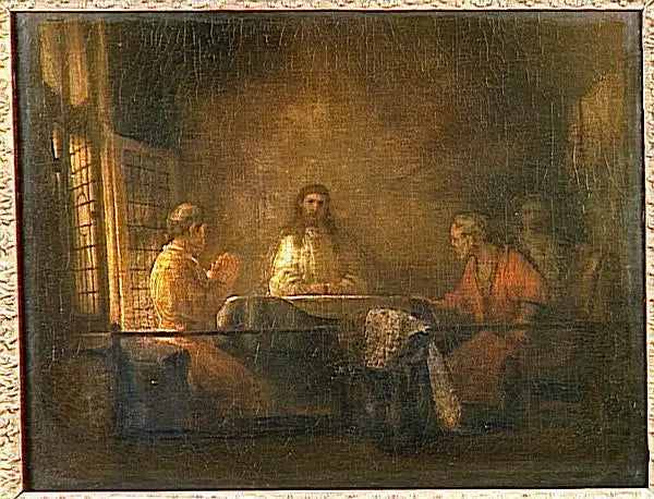 Emmaus Hacıları - Rembrandt