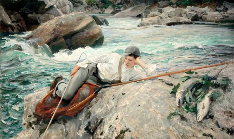 Tatilinde, Norveç - John Singer Sargent
