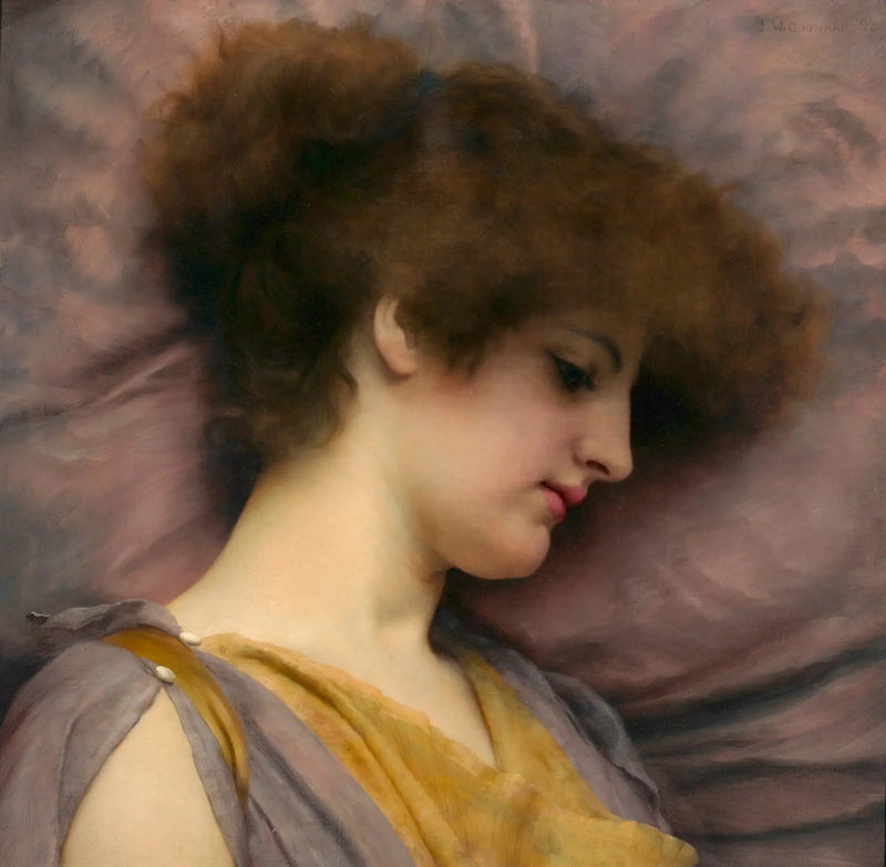 Uzak Düşünceler (Rose Pettigrew) - John William Godward