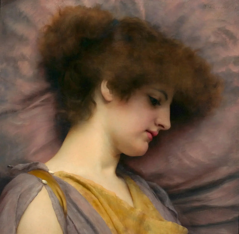 Uzak Düşünceler (Rose Pettigrew) - John William Godward