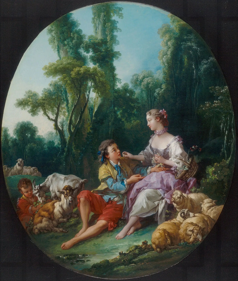 Üzüm mü düşünüyorlar? - François Boucher