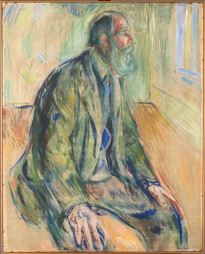 Pencereyi Delmek - Edvard Munch