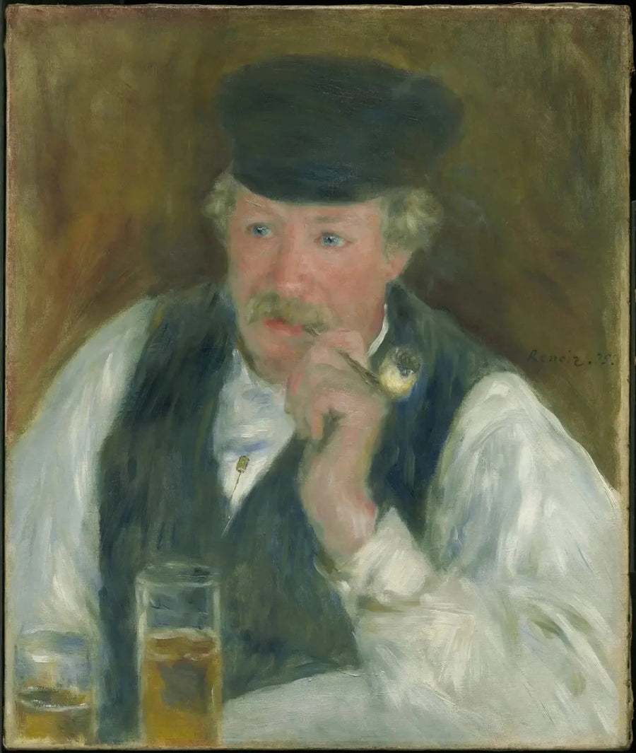 Bay Fournaise'in Portresi - Pierre-Auguste Renoir