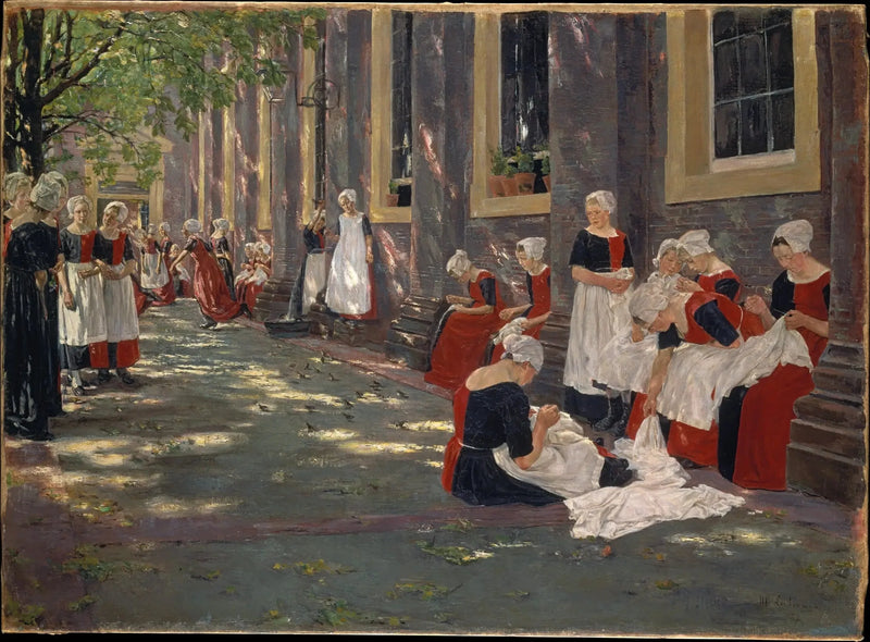 Amsterdam Yetimhanesinde Ücretsiz Dönem - Max Liebermann