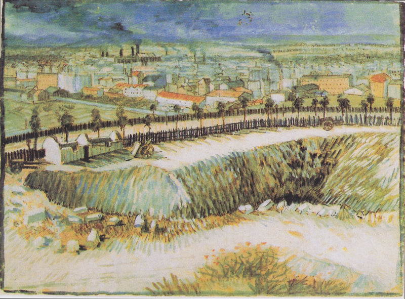 Paris'in çevresinde, Montmartre yakınlarında - Vincent van Gogh