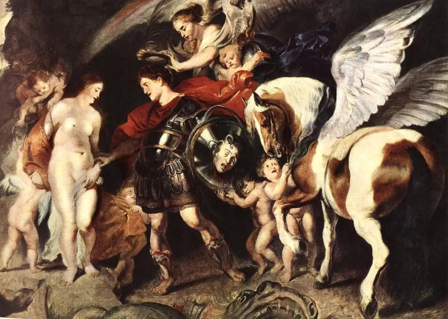 Taç Takmış Perseus - Peter Paul Rubens