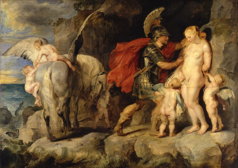 Persée Andromède'yi Kurtarırken - Peter Paul Rubens
