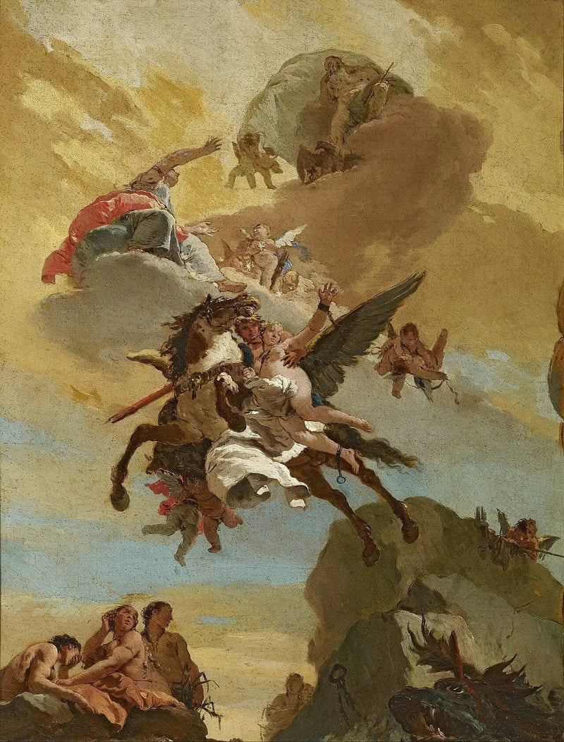 Persée ve Andromeda - Giovanni Battista Tiepolo