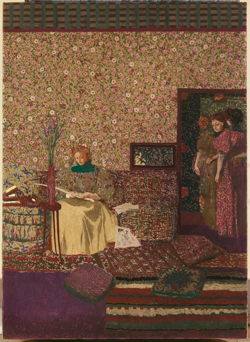 İç mekanda karakterler. Mahremiyet - Édouard Vuillard
