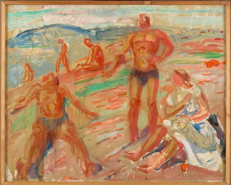 Güneşlenen İnsanlar - Edvard Munch