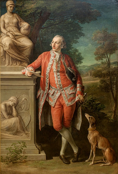 Peter Beckford (1740-1811), tanrı, Dorset. - Pompeo Batoni