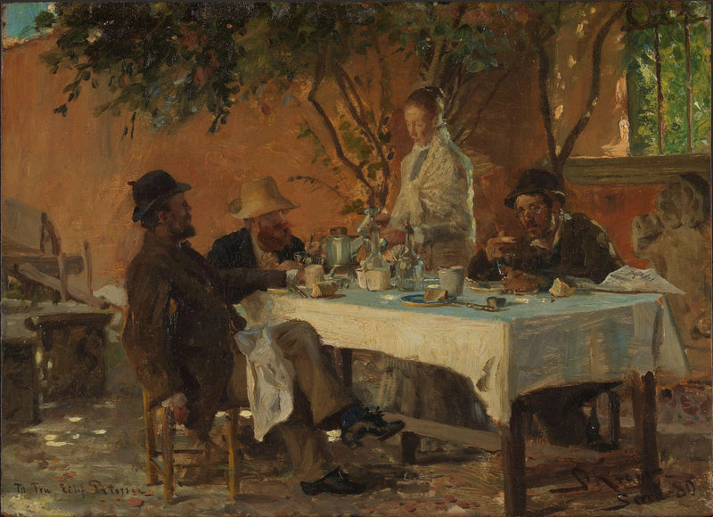 Sora'da Kahvaltı - Peder Severin Krøyer