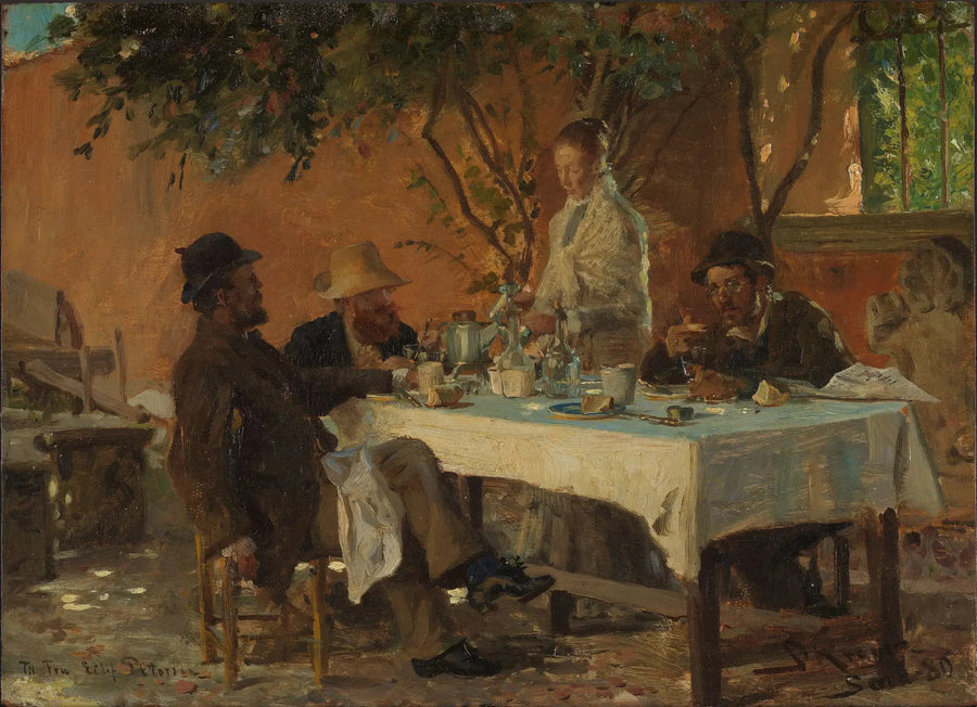 Sora'da Kahvaltı - Peder Severin Krøyer