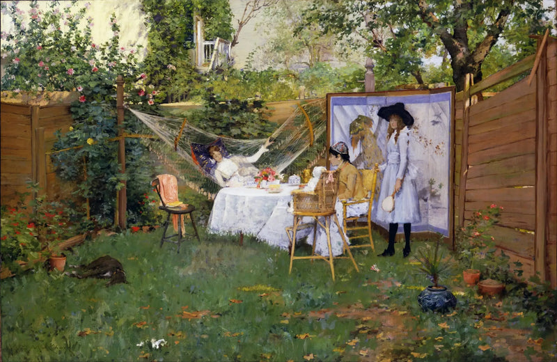 Açık Hava Kahvaltısı - William Merritt Chase