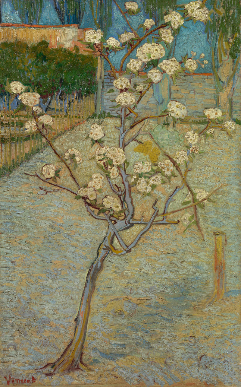 Çiçek Açan Küçük Armut Ağacı - Vincent van Gogh