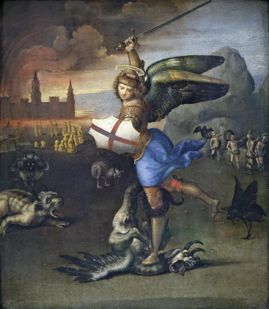 Le Petit Saint Michel, vers 1503-1505 – Raphaël