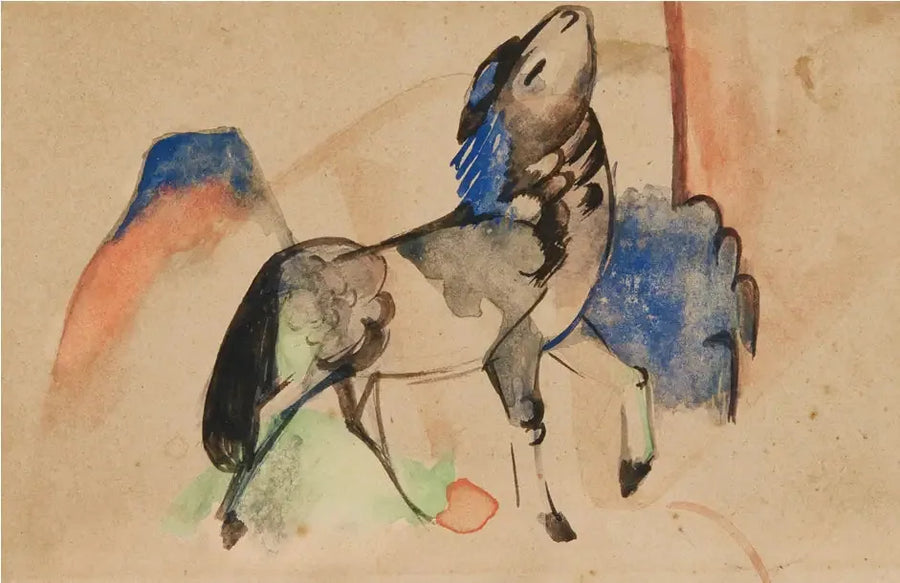 harika küçük yaratık II - Franz Marc