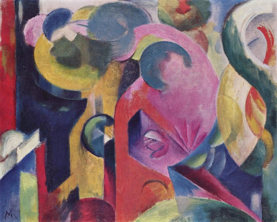 Küçük Kompozisyon III - Franz Marc