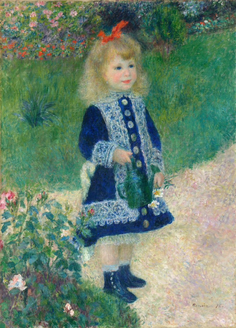 La Petite Fille à l'arrosoir - Auguste Renoir