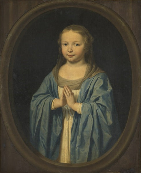 Petite fille aux mains articulées - Philippe de Champaigne