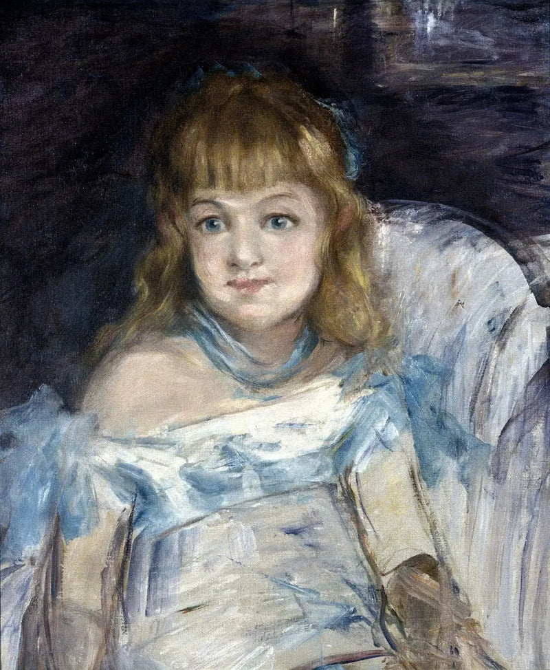 Koltukta Küçük Kız - Édouard Manet