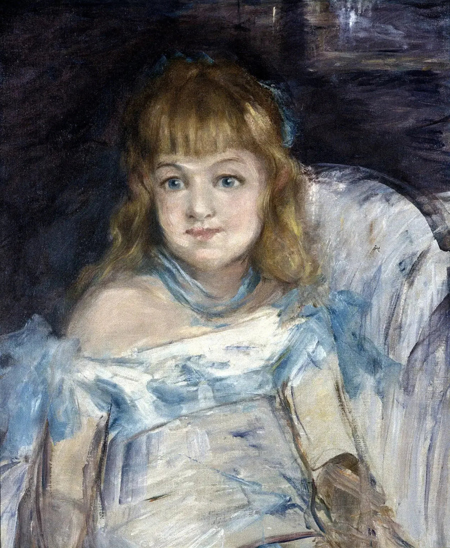 Koltukta Küçük Kız - Édouard Manet