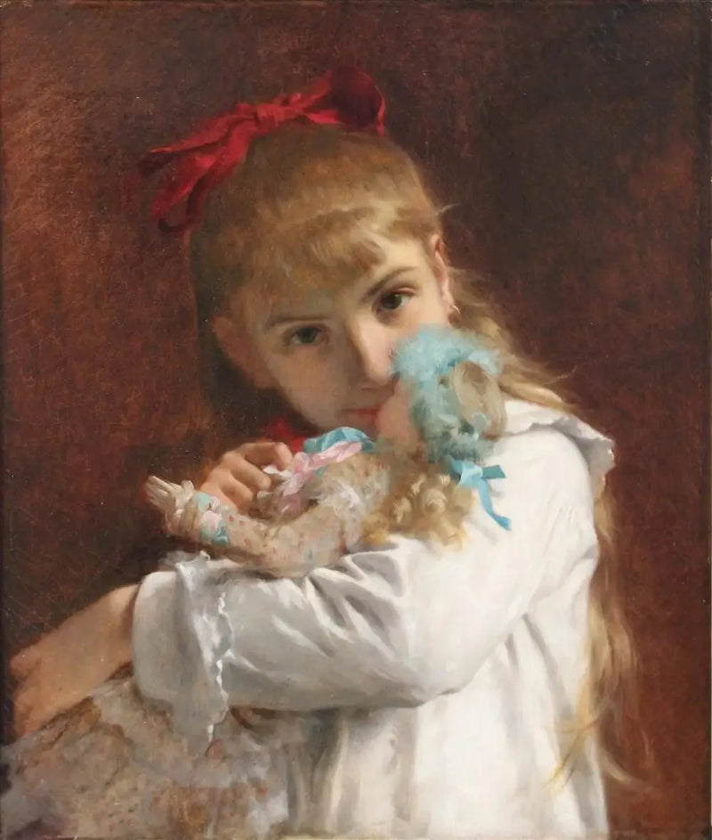 Küçük Kız - Pierre Auguste Cot