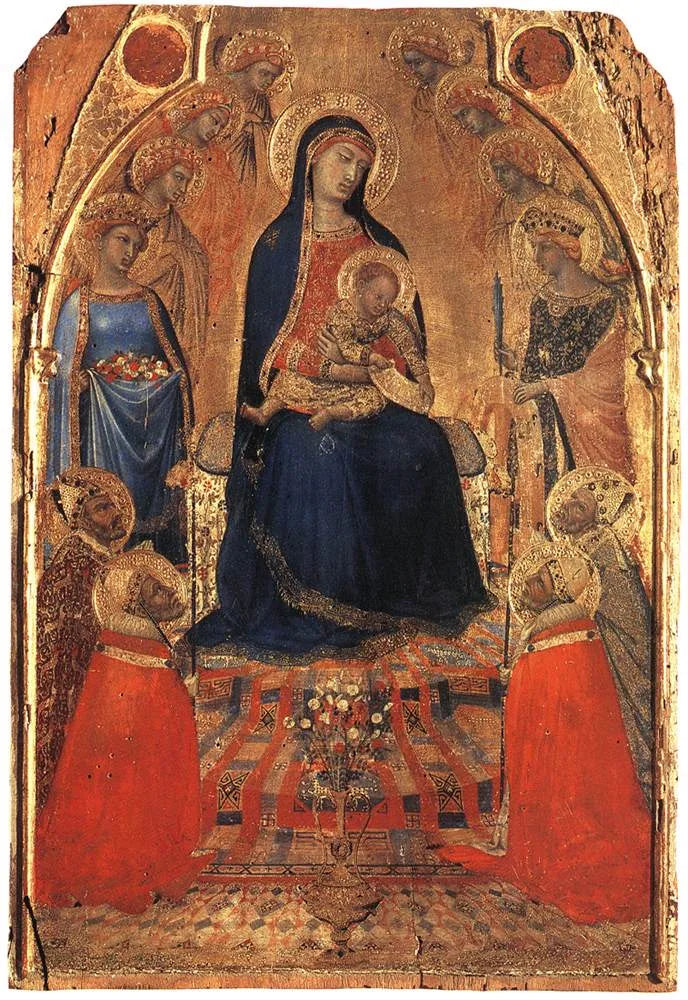 Küçük Maestà - Ambrogio Lorenzetti